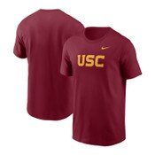 USC Trojans Men's Nike Cardinal Cotton Wordmark T-Shirt